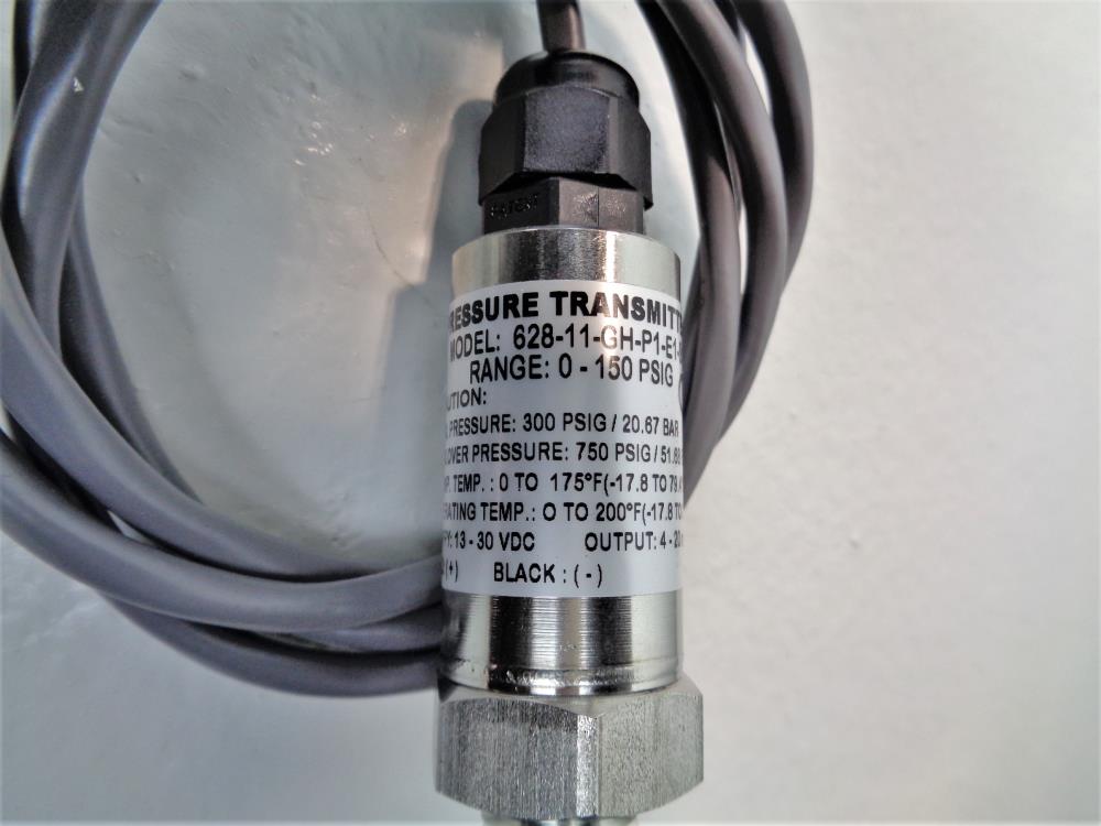 Sensore Di Pressione DWYER 628-04-GH-P5-E3-S1 0-200 PSIA 4-20mA NUOVO